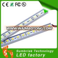 Factory supply 5050 DC 12V led rigid bar aluminium profile led strip bar