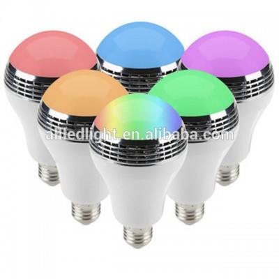 Smart Bulb with Bluetooth Speaker RGBW RGBWW  Color Changing LED Light Bulb (APP Controller)